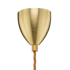EBB & FLOW Horizon Hängelampe gold rauch Ø 21cm