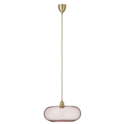EBB & FLOW Horizon Hängelampe rosé-gold Ø 36 cm