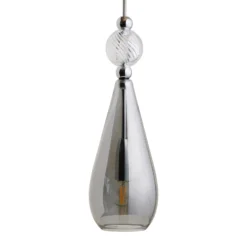 EBB & FLOW Smykke M silber rauchgrau crystal swirl