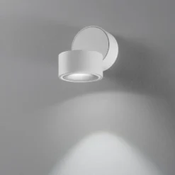 Egger Clippo LED-Deckenspot, weiß, 3.000K