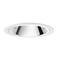 Egger DLS Einbauleuchte Centro, weiß, Ø 11,5 cm, 3.000 K 75°