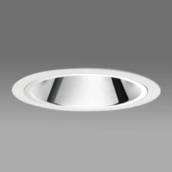 Egger DLS Einbauleuchte Centro, weiß, Ø 11,5 cm, 3.000 K 75°