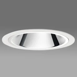 Egger DLS Einbauleuchte Centro XL, weiß, Ø 17 cm 3.000 K 80°