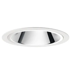 Egger DLS Einbauleuchte Centro XL, weiß, Ø 17 cm 3.000 K 80°