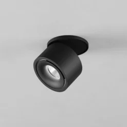 Egger DLS Einbauspot DL Clippo S EP, schwarz, DTW Ø 7,5cm