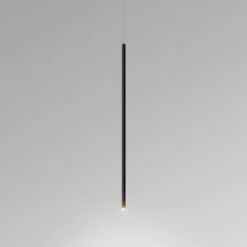 Egger DLS Hängelampe Spago 60 T, schwarz, Ø 1,4 cm Aluminium
