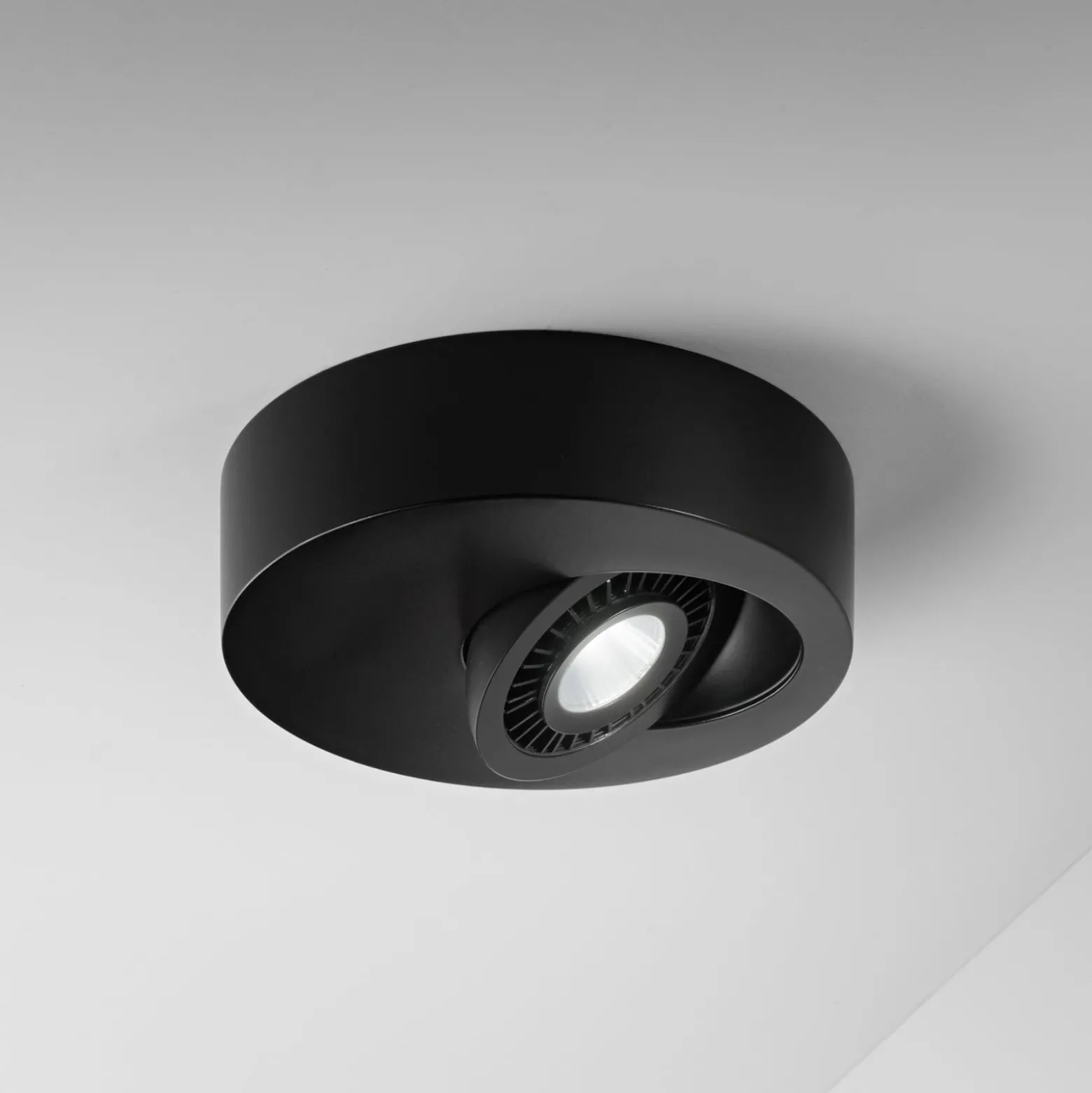 Egger DLS LED-Deckenleuchte Geo, schwarz