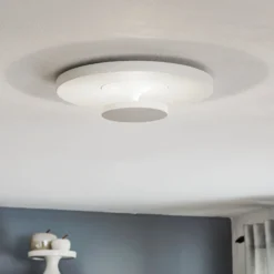 Egger DLS LED-Deckenleuchte Sunny, weiß, Ø 38 cm