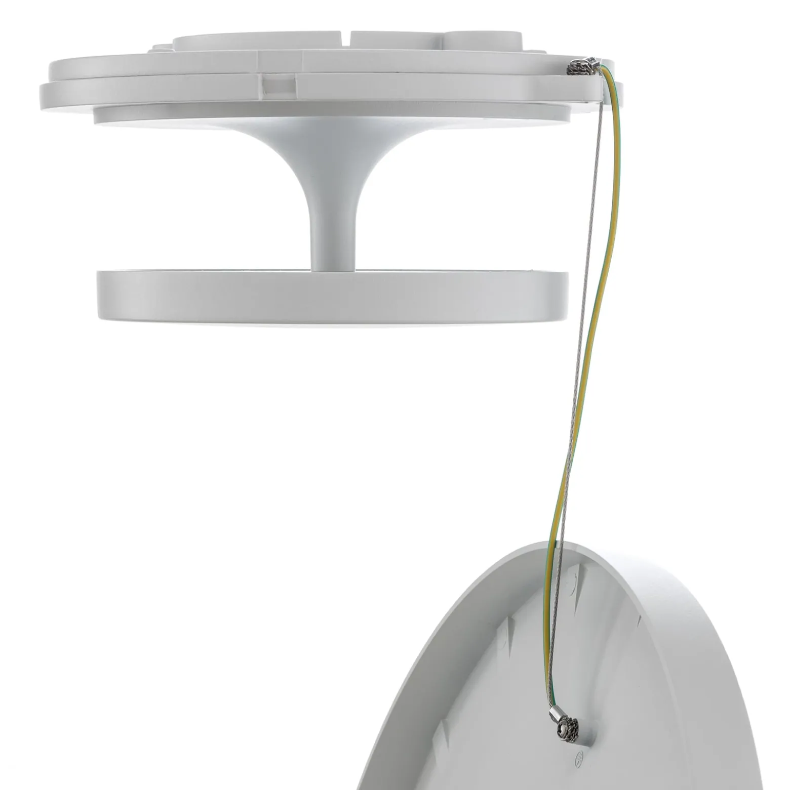 Egger DLS LED-Deckenleuchte Sunny, weiß, Ø 38 cm