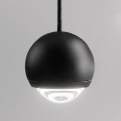 Egger DLS LED-Hängeleuchte Cleo, schwarz