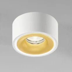 Egger DLS LED-Spot Clippo EP, weiß-gold, 3.000K