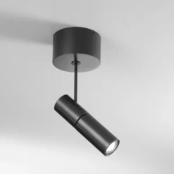 Egger DLS LED-Spot Zooom XL, Aufbau, 3.000K, schwarz