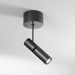 Egger DLS LED-Spot Zooom XL, Aufbau, 2.700K, schwarz