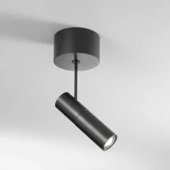Egger DLS LED-Spot Zooom XL, Aufbau, 2.700K, schwarz