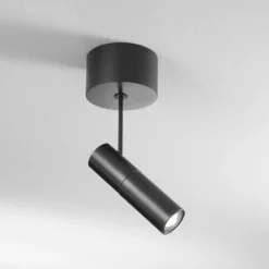 Egger DLS LED-Spot Zooom XL, Aufbau, 2.700K, schwarz