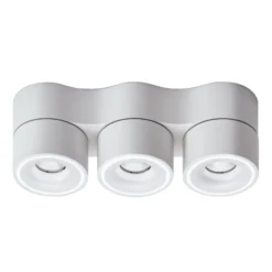 Egger DLS LED-Strahler Clippo Trio, weiß, DALI dimmbar