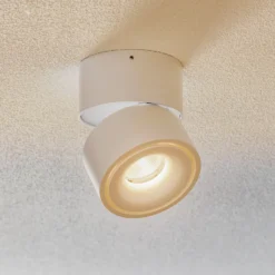 Egger DLS LED-Strahler Clippo, weiß, 2.700 K, dimmbar