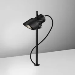 Egger DLS LED-Wegeleuchte Atlantis, Erdspieß, schwarz