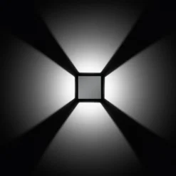 Egger York LED-Wegeleuchte grau, 65 cm