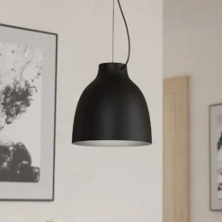 EGLO Camasca Hängeleuchte, einflammig, schwarz