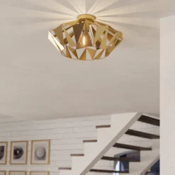 EGLO Carlton Deckenleuchte, gold