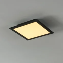 EGLO connect CCT Deckenlampe 30x30cm schwarz