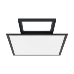 EGLO connect CCT Deckenlampe 59,5x59,5cm schwarz