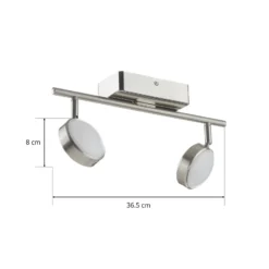 EGLO connect Corropoli-C LED-Deckenstrahler, 2flg.