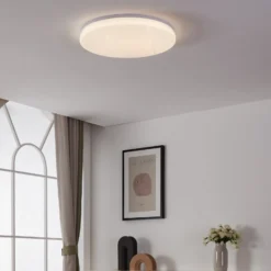 EGLO connect Deckenlampe Totari-Z, Ø56cm, 32W,Kristalleffekt