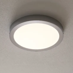 EGLO connect Fueva-C Deckenlampe rund 30 cm chrom