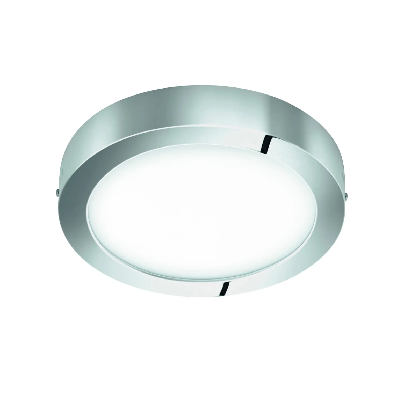 EGLO connect Fueva-C Deckenlampe rund 30 cm chrom