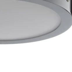 EGLO connect Fueva-C Deckenlampe rund 30 cm chrom