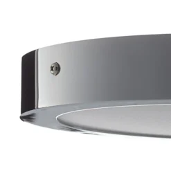 EGLO connect Fueva-C Deckenlampe rund 30 cm chrom
