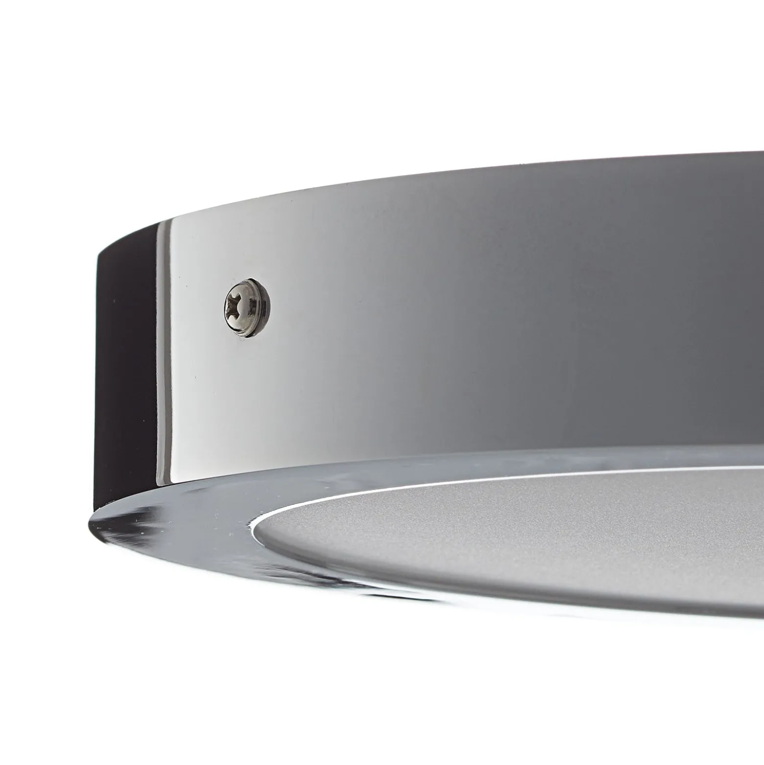 EGLO connect Fueva-C Deckenlampe rund 30 cm chrom