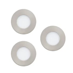 EGLO connect Fueva-C Einbauspot 3 x 3W RGBW nickel