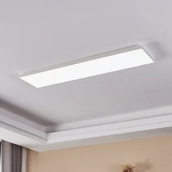 EGLO connect Herrora-Z LED-Deckenleuchte, 120x30cm