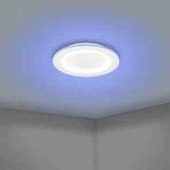 EGLO connect LED-Deckenlampe Padrogiano-Z, Ø 45 cm, weiß