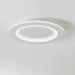 EGLO connect LED-Deckenlampe Padrogiano-Z, Ø 45 cm, weiß