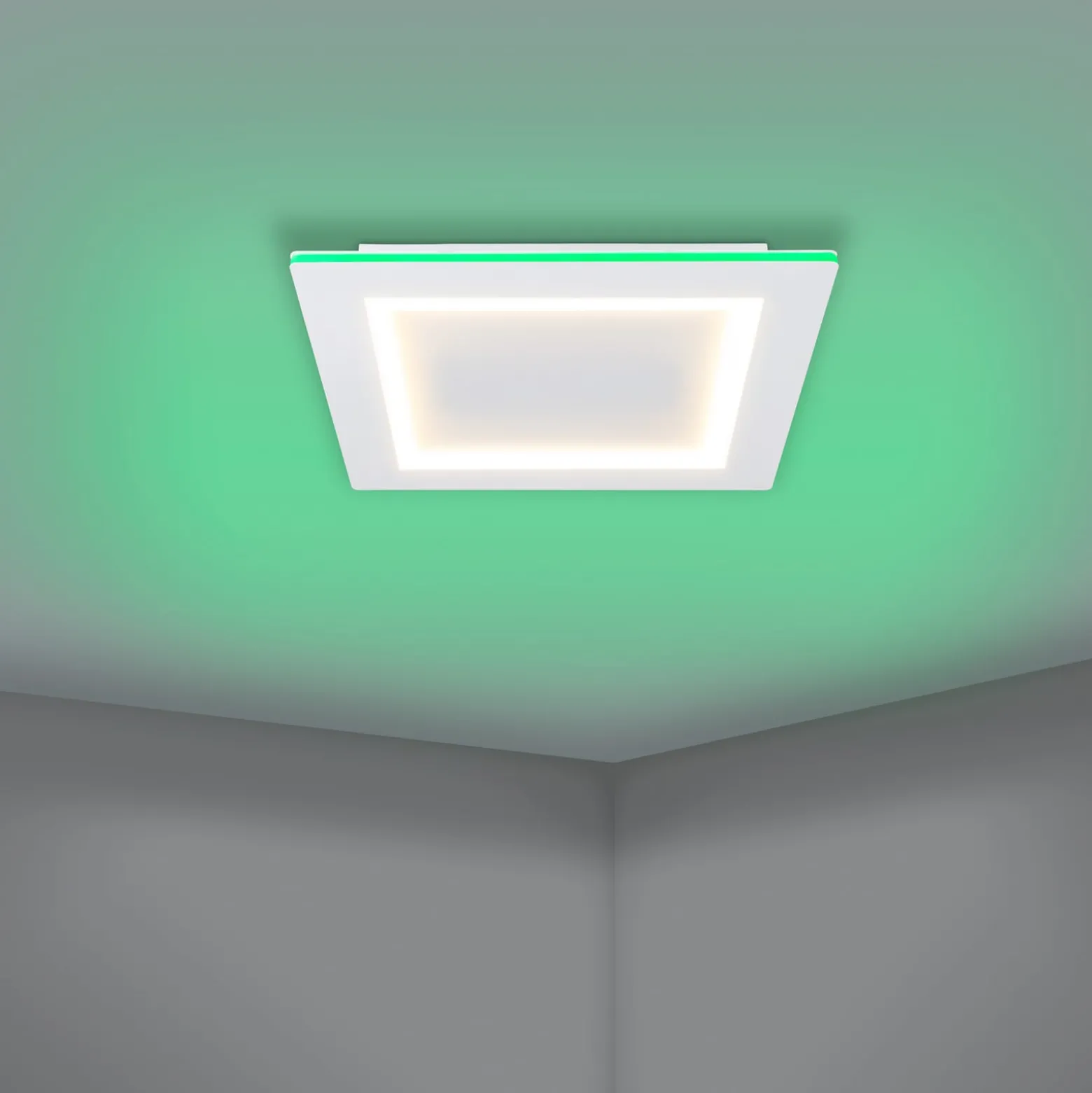 EGLO connect LED-Deckenlampe Padrogiano-Z 1-fl., 45 x 45 cm