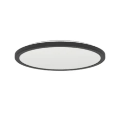 EGLO connect LED-Deckenlampe Rovito-Z, schwarz, Ø 39 cm