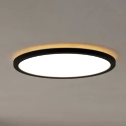 EGLO connect LED-Deckenlampe Rovito-Z, schwarz, Ø 39 cm