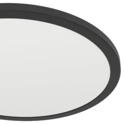 EGLO connect LED-Deckenlampe Rovito-Z, schwarz, Ø 39 cm