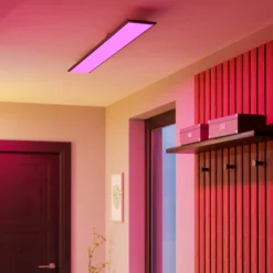 EGLO connect LED-Deckenleuchte Moradillo-Z, schwarz, 14 cm