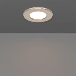 EGLO connect LED-Einbauleuchte Fueva 6-Z, grau, 3er-Set