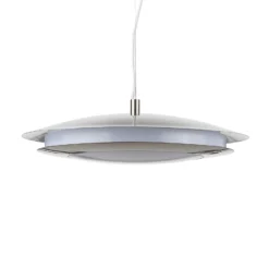 EGLO connect Moneva-C LED-Hängelampe nickel Ø 48,5