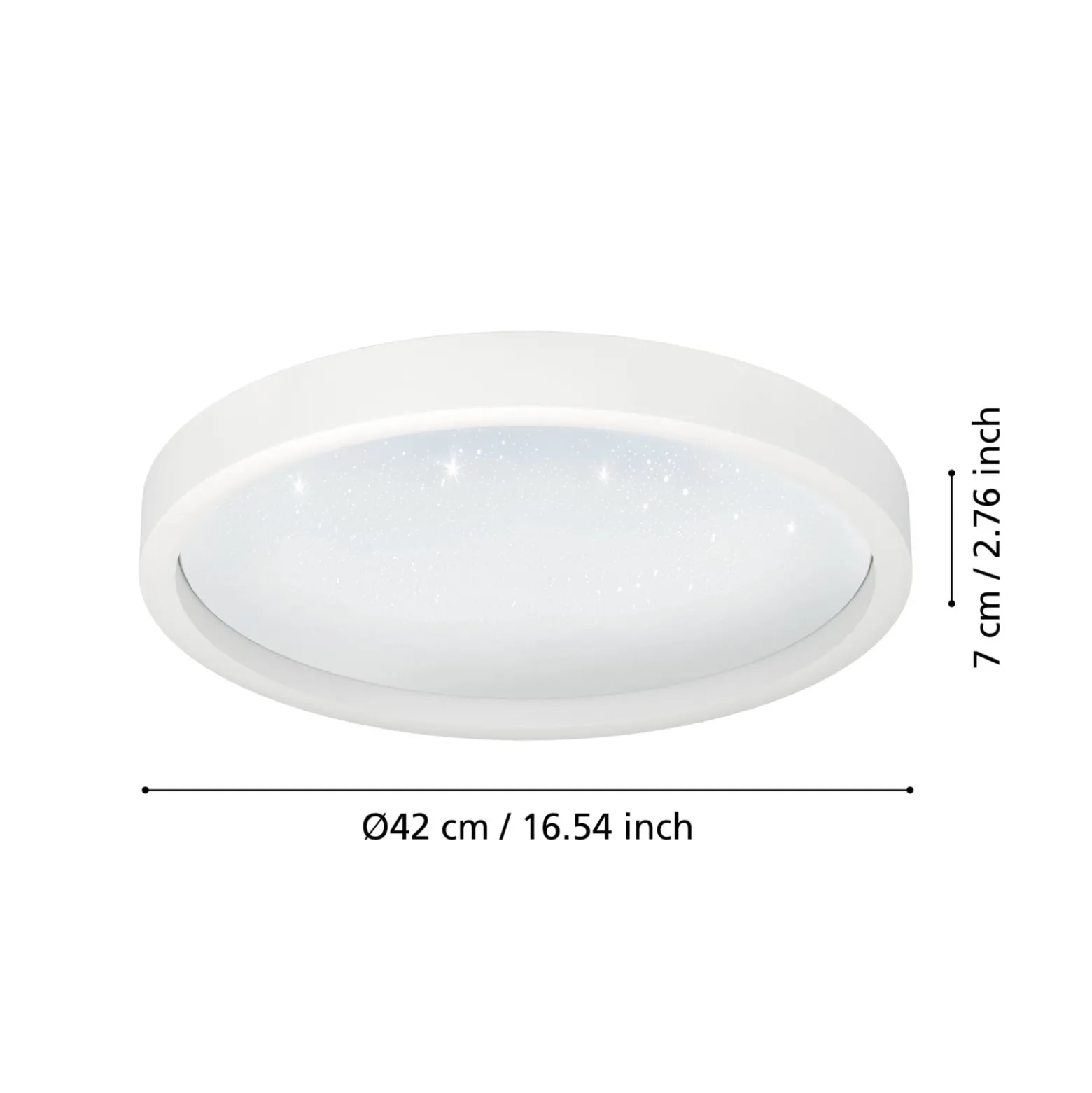 EGLO connect Montemorelos-Z, RGBW, weiß, Ø42cm