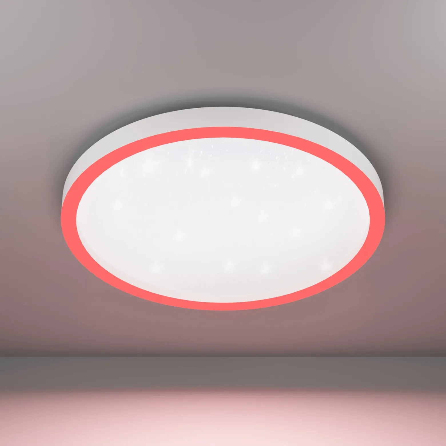 EGLO connect Montemorelos-Z, RGBW, weiß, Ø57cm
