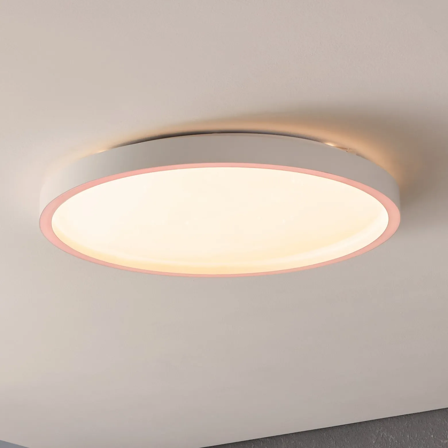 EGLO connect Montemorelos-Z, RGBW, weiß, Ø57cm