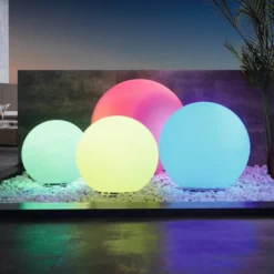 EGLO connect Monterolo-Z LED-Außendekolampe Ø50cm