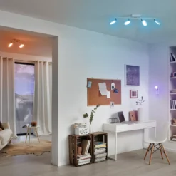 EGLO connect Palombare-C LED-Deckenstrahler 2flg.